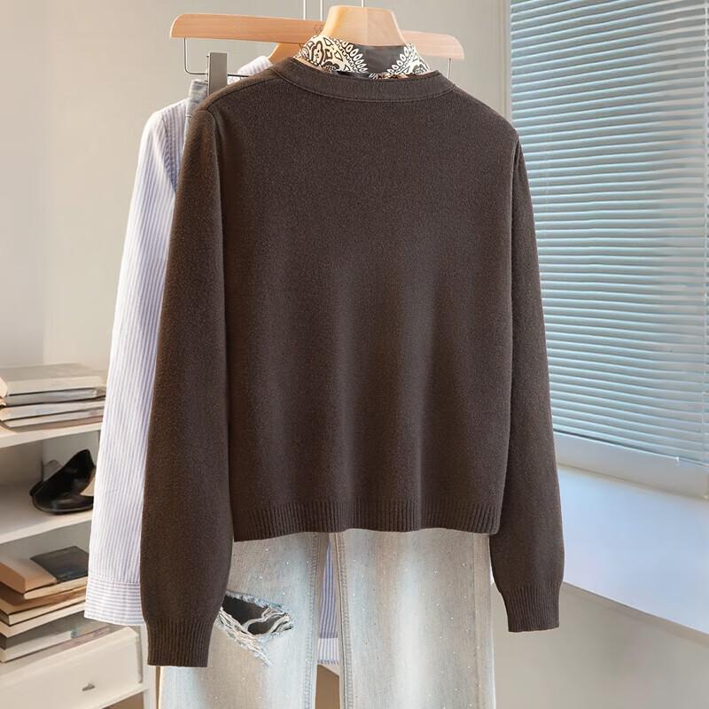 Women's Chic V-Neck Loose Fit Knit Sweater