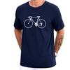 Bicycle Shirt Unisexs Tshirt Cycle Bike Lover Gift Husband Dad Clothing Cool Design Street Shirt Short Sleeve Top Tee Unisex Clothing