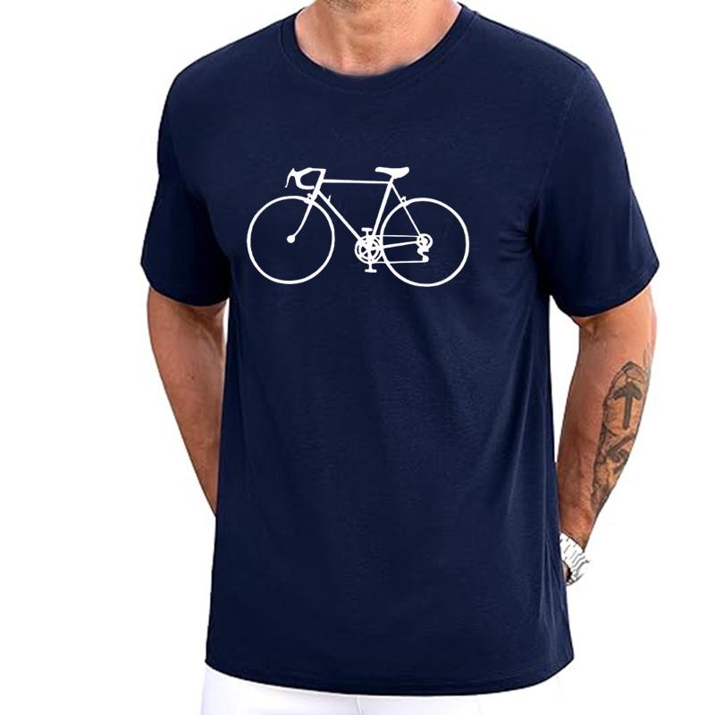 Bicycle Shirt Unisexs Tshirt Cycle Bike Lover Gift Husband Dad Clothing Cool Design Street Shirt Short Sleeve Top Tee Unisex Clothing