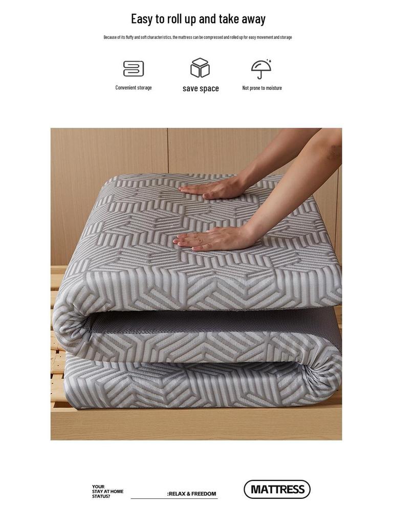 Washable Tatami Mattress Pad - Soft, Non-Collapsing Cover for Dorms and Rentals