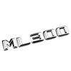 3D ABS Auto Heckklappe Badge Aufkleber Emblem ML 300 320 350 400 500 Logo Für ML300 ML350 W166 W163 W164 Zubehör