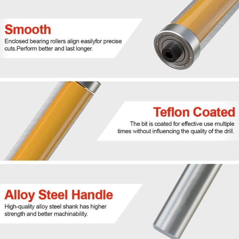 High Performances Engraving Router Bit with Various Profile 1/2inch Shank for Wood Plastic Composite Materials