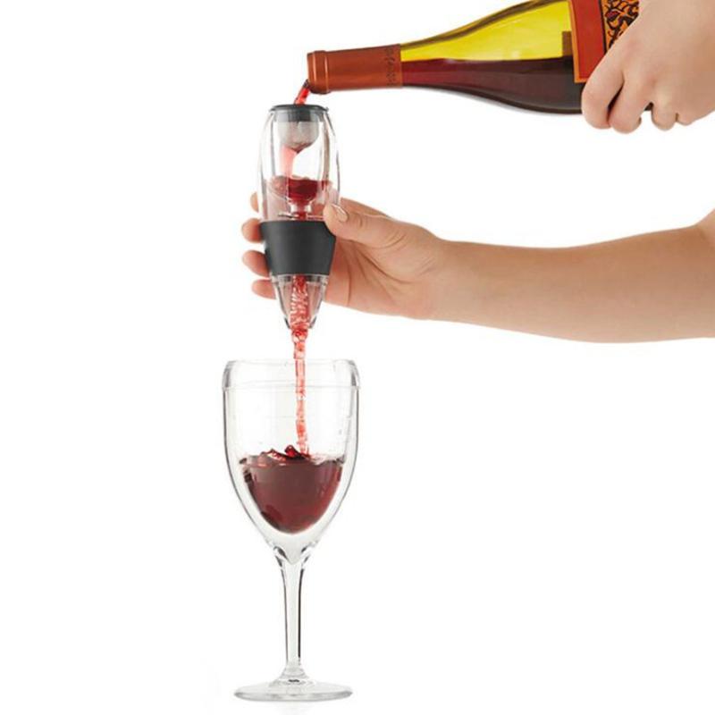 Ortable Red Wine Decanter, Bernoulli Air Magic Aerator, White Wine, Whisky, Quick, Equipment, Bar Accessories
