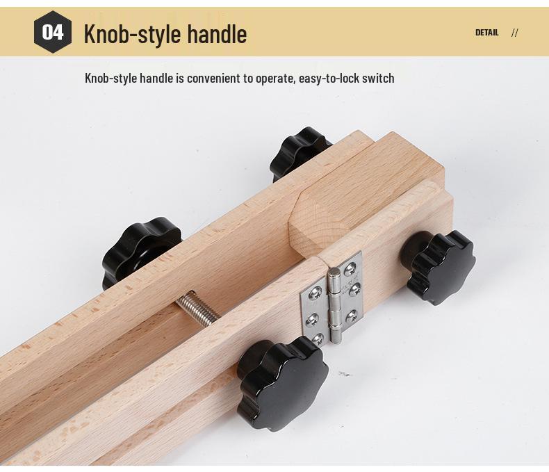 Chuangyi Sheng Handmade Adjustable 180° Rotating Wooden Clip (Second Generation)