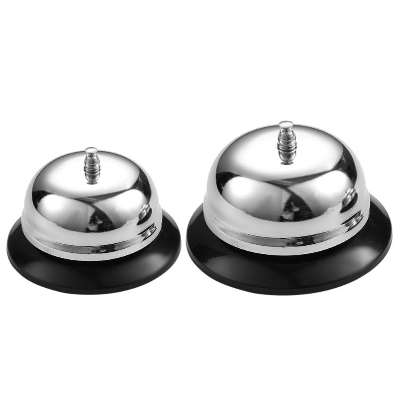 Metal Anti-Rust Desktop Call Bells Customer Service Bells Pet Training Bells Kitchen Tool for Table, Desktop, Counter