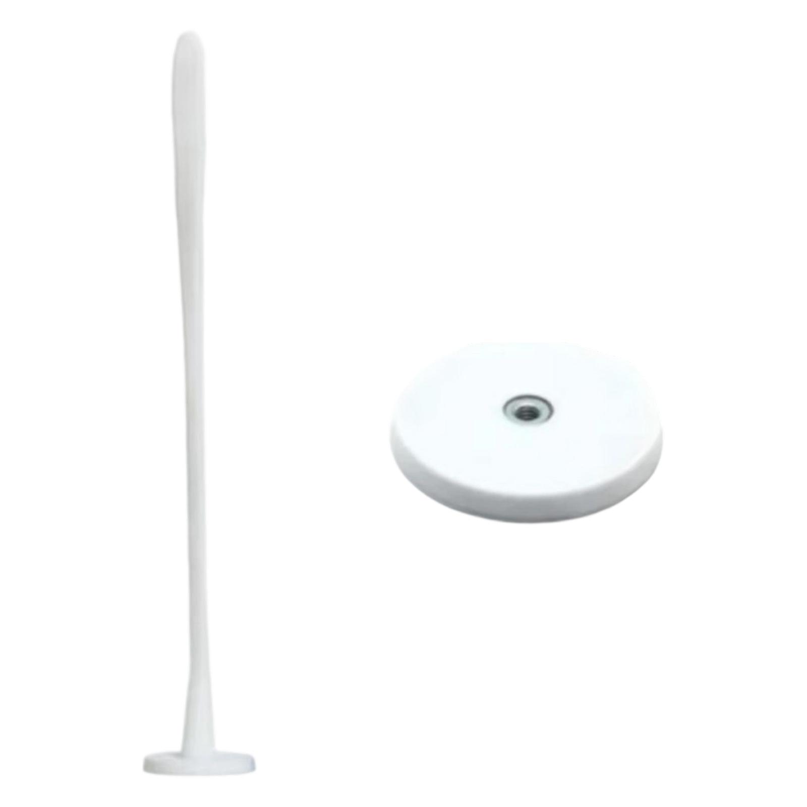 

Регулируемый магнитный держатель для стиральной машины с фронтальной загрузкой 43 мм Алюминиевый силиконовый дверной кронштейн Надежное крепление белый