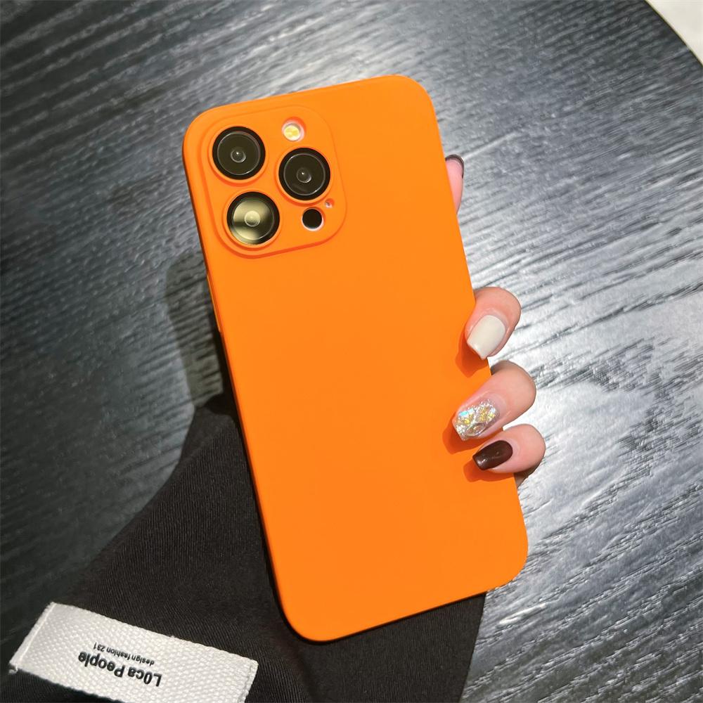 Matte Armor Rugged Plastic Case For 17 Air 16 15 14 13 12 11 Pro Max Plus Luxury Slim Camera Glass Protect Cover
