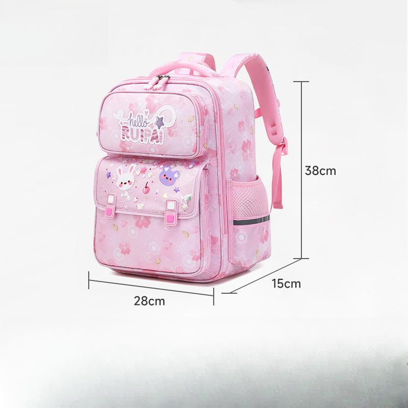 

Cartoon Schoolbag for Girls, Children and Girls, Spine Protection, Burden Reduction, Super Lightweight