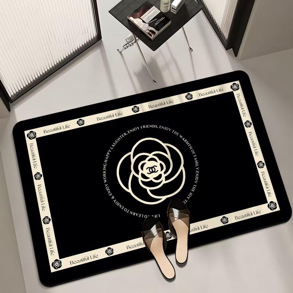 Mata podłogowa do łazienki z ziemi okrzemkowej, chłonna i szybkoschnąca do toalety, antypoślizgowa i zapobiegająca upadkom do wanny, mata podłogowa przed drzwiami do toalety