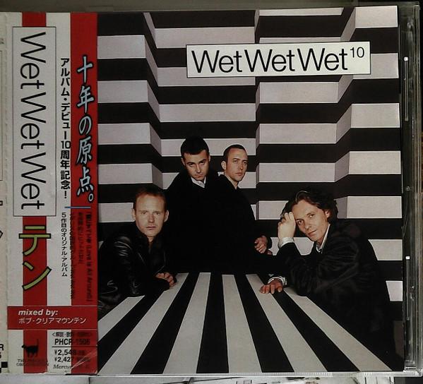 

CD WET WET WET - 10 PHCR1506PROMO Mercury 1997 Japan Obi Pop