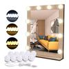 USB-Enabled LED Beauty Mirror Bulb with Three-Color Dimming