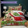 Merry Grinchmas Holiday Joy Threepiece Set Without Core 1 Duvet Cover 2 Pillowcase Without Core Duvet Cover And Pillowcase