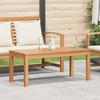 vidaXL Tisch Braun 95 X 45 X 40 Cm Massivholz Teak