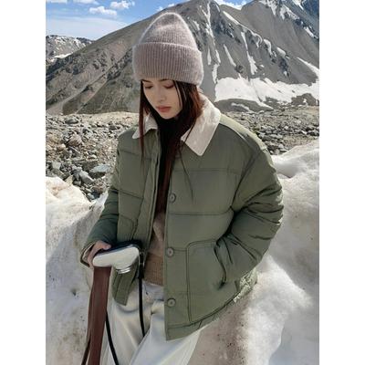 Cotton-padded Jacket Women's Winter Short Loose Korean Version of The Lightweight Jacket, Small Trendy Cotton-padded Jacket