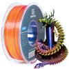 Filamento PLA Multicor com Aspecto de Seda para Impressora 3D (Duas/Três Cores, 1,75mm)