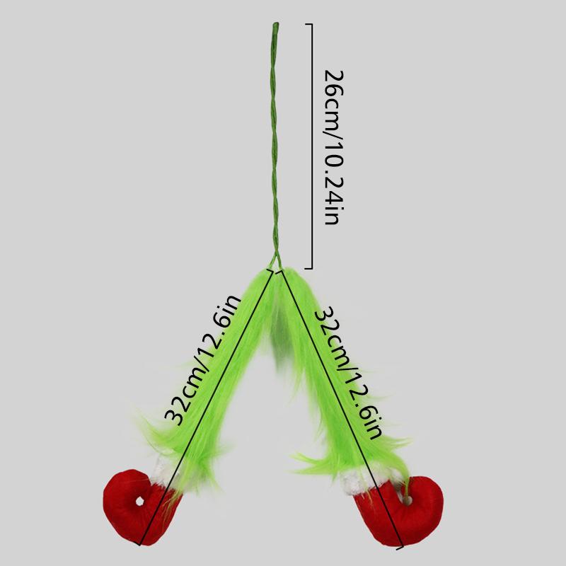

Різдвяний Грінч Різдвяна Лялька Святкова Атмосфера Різдвяна Прикраса Смішна Хелловінська Прикраса Мила 26x32/28x45см