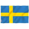 Anley Fly Breeze 3x5 Fuß Schwedenflagge - Schwedische Fahnen Banner Polyester
