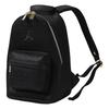 Jordan 10L Gold Logo Zipper Closure Backpack Small Unisex backpack Black JD2543013AD-001