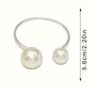 1-24PCS Large and Small Pearl Metal Napkin Rings Wedding Party Holiday Christmas Dinner Decor Gift for Banquet Table Setting