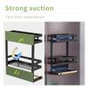 Refrigerator shelves,Strong Magnetic Absorption Rack,spice rack,With Paper Roll holder,Kitchen Supplies Storage Rack With Hook