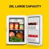 12V 20L 75-80W Kjøleskap Fryser Minikjøling Varmeboks Kjøleskap kjølig Dual-Use Hjemme Bilbruk Kjøleskap Ultrastille lavstøy bil