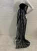 European & American Women's Lace Maternity Strapless Maxi Dress - Photography Sleeveless Long Train (2020 Model)