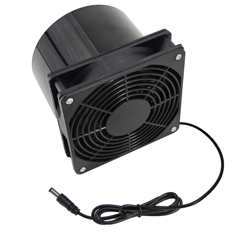 

12V Air Extractor Exhaust Fan Ventilator Powered Fan for Dog Chicken House Greenhouse Fan 1