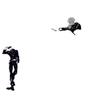 Gojo Satoru Jujutsu Kaisen Stickers for Mobile, Notebook, Anime Decor. Black and White Collage Design.