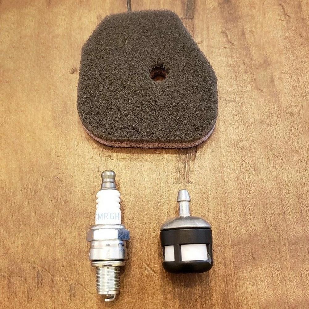 TuneUp Kit for HS46 and For HS56 with Air Filter Fuel Filter and Spark 42421201800 Compatible Replacement Parts