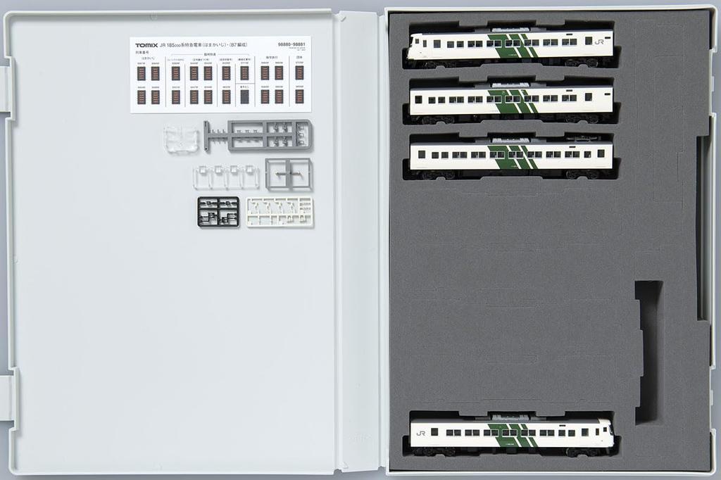 Tomytec TOMIX N Gauge JR Series B7 Odoriko Reinforced Skirt Model 98881 185-200 Train, Color, Set, Train,