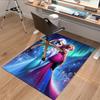 1pc. Elsa & Anna Frozen Princess Carpet - Home Decor Rug, Office Mat, Chair Cover, Outdoor Blanket, Gift for z049024