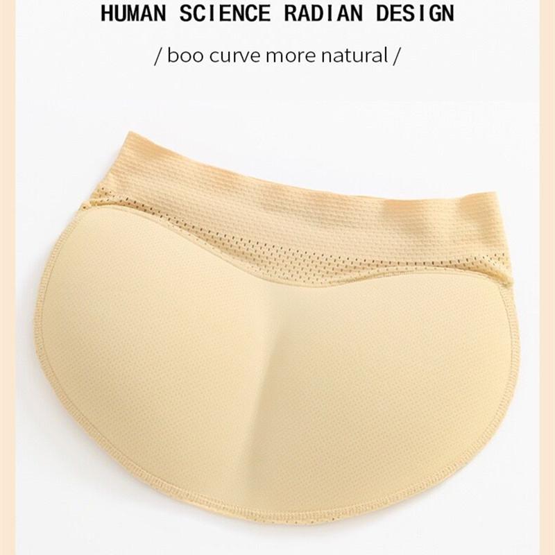 Women Padded Briefs Seamless Panties Body Shaper Fake Butt Slimming Tummy Briefs