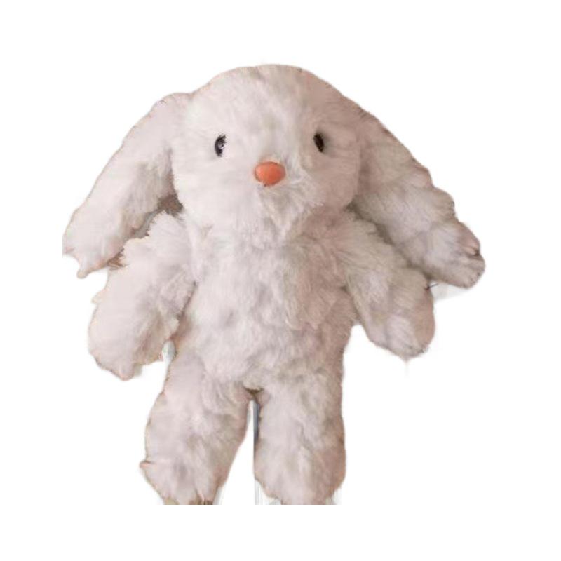 Lop-Eared Rabbit Plush Keychain - Cute Post-Apocalyptic Bag Ornament Gift