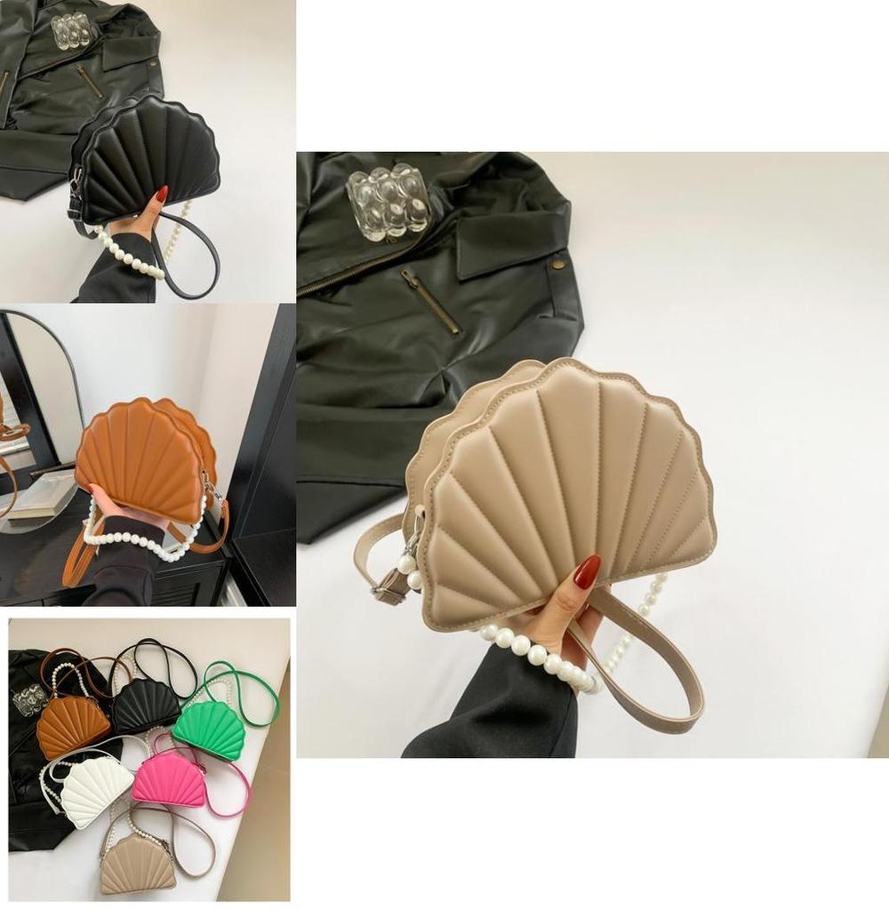 2024 New Spring Fashion Korean Style Chic Shell Bag Women's Casual Shoulder Bag