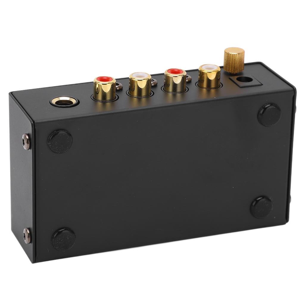 Phono Preamp RCA L R Input Output Level Turntable Volume Control   PP500