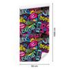 Graffiti Style Wallpaper for Living Room and Bedroom 50x1000