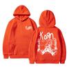Rock Band Korn Graphic Hoodie Unisex Oversized Streetwear Man Vintage Hoodies Unisex Fleece Cotton Sweatshirt Branded Unisexs Clothing