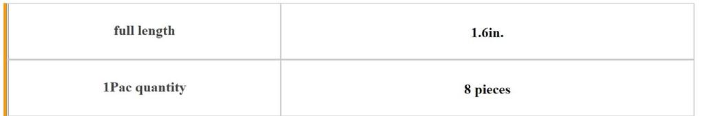 Thirty Four Měkká nástraha Orbee 1,6 palce 8 kusů v balení Sakin (2876)