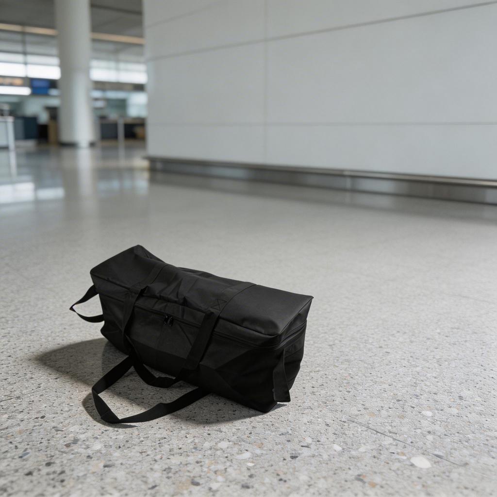 600D Oxford Fabric Camping Storage Bag Outdoor Tent Pole Bag