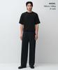 MUSINSA STANDARD Airy Dot Wide Elastic Waist Pants [Black]