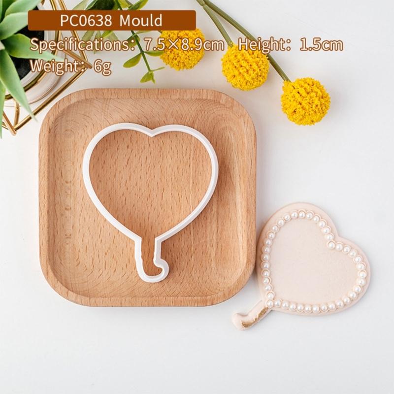 Plastic Biscuit Molds Cookie Stamp Tower Moon Pattern Cookie Cutter DIY Fondants Cake Molds Kitchen Pastries Bakewares