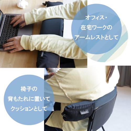 BANALE NECK PILLOW, Portable Memory Foam Pillow, Navy, BA-002NV