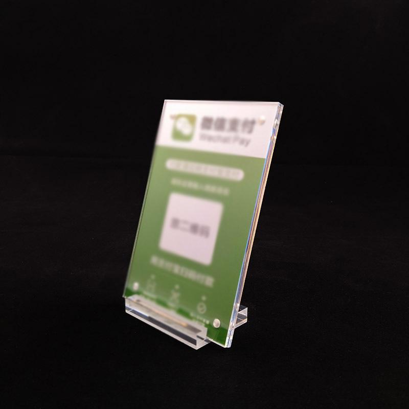 Photo Frame Acrylic Table Card Non Toxic Certificates Authorization Cards