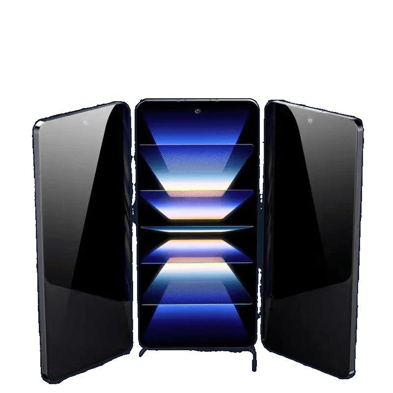 Huawei Honor 400/400 Pro-ს კონფიდენციალურობის საწინააღმდეგო ტემპერირებული მინის ეკრანის დამცავი ცისფერი სხივების ფილტრით.