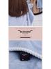 Coral Fleece Wearable Bath Skirt: Cute, Large, Strappy, High Water Absorption for Adults - Perfect for Autumn and Winter