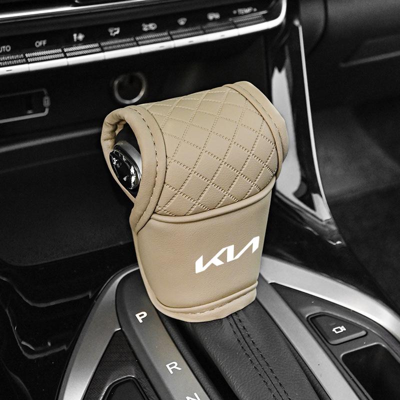 Für Kia Rio Ceed Sportage Cerato Soul Sorento K2 Picanto Optima Auto Schaltknaufabdeckung Schaltknauf Anti-Rutsch-Griffgriffabdeckungen