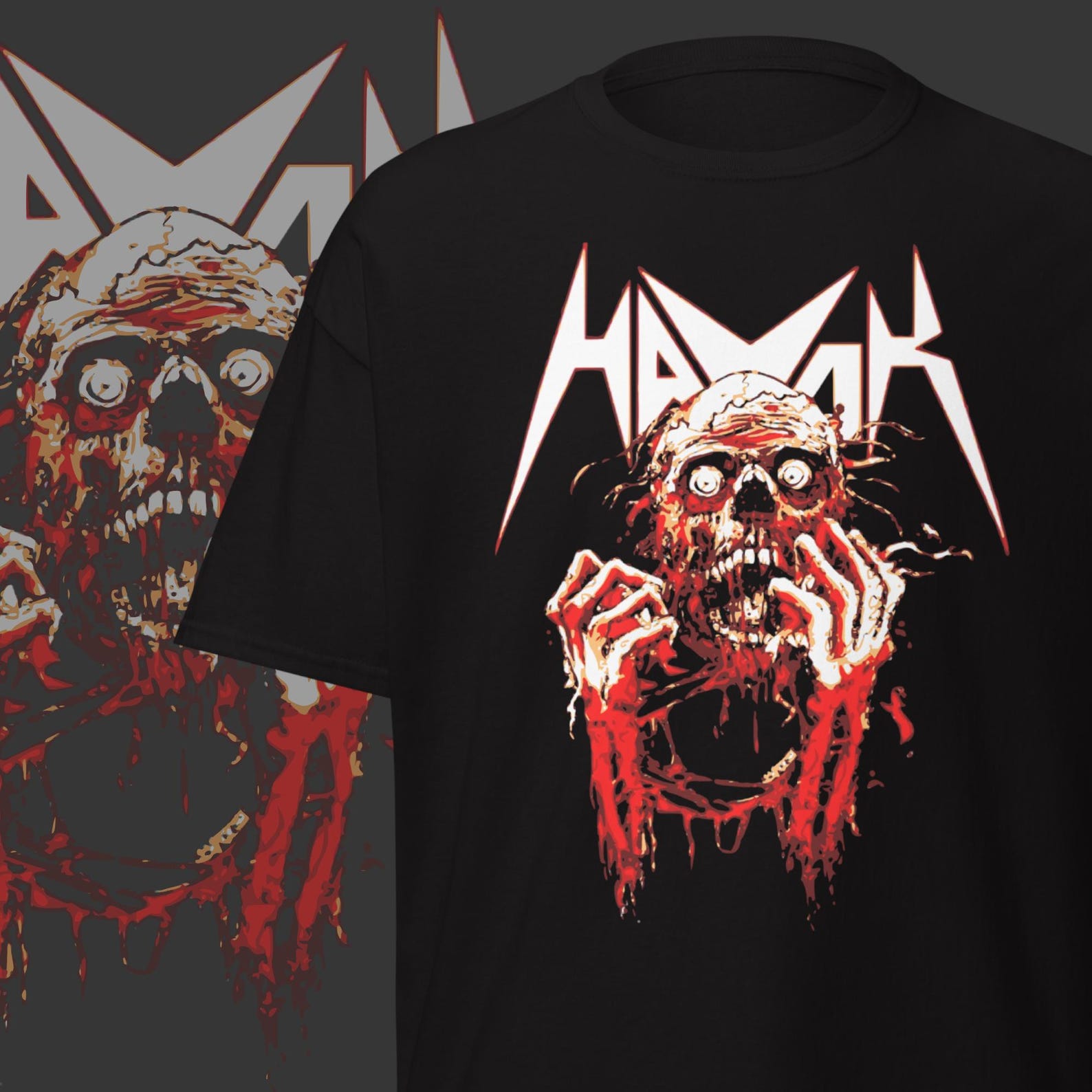 Havok Thrash Metal T-Shirt: Aggressive Graphic Tee for Metalheads XL