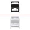 ABS Carbon Fiber For Land Range Rover VELAR 2017-2026 Inner Rear Row Air Conditioning Vent Frame Cover Trim Car Accessories