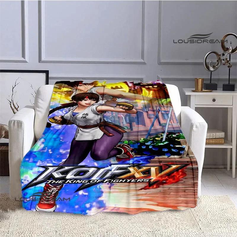 3D KOF game Cartoon blanket Warm Flannel blankets Soft and comfortable blanket Home Travel Blankets bed linings Birthday Gift