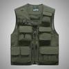 Men Outdoor Waistcoats Climbing Vests Jackets Multi-pocket Fishing Photography  Vests Men Mesh Breathable Vests Coats Size 6XL